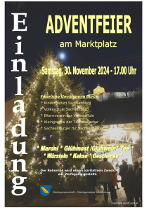 Christbaumerleuchten am Marktplatz