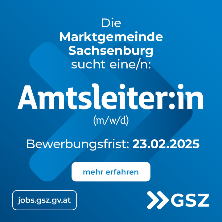 Stellenausschreibung Amtsleitung